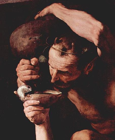Jose de Ribera Der trunkene Silenos Detail oil painting picture